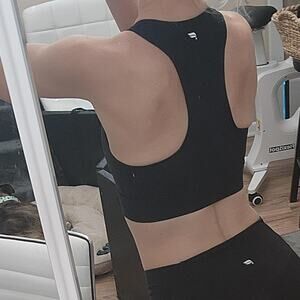 Black Fabletics Sports Bra